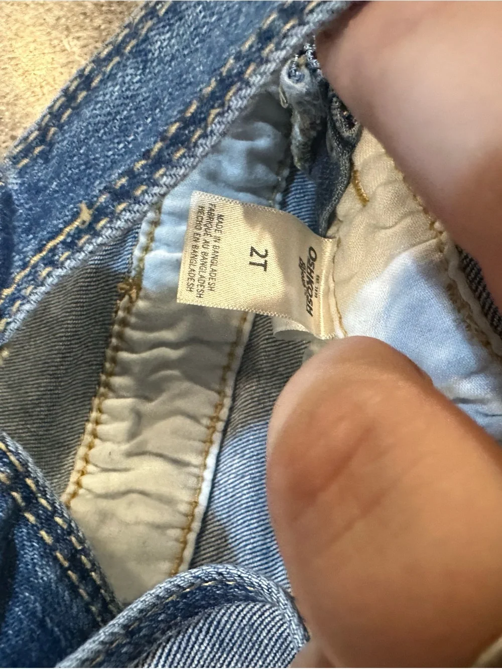 OshKosh B'gosh Blue Denim Overalls